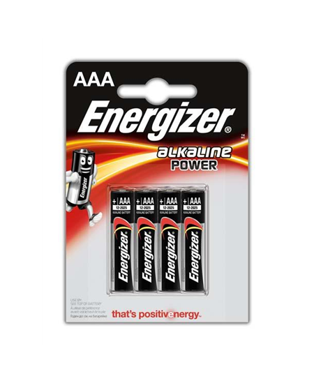 Energizer AAA/LR03, Alkaline Power, 4 pc(s)