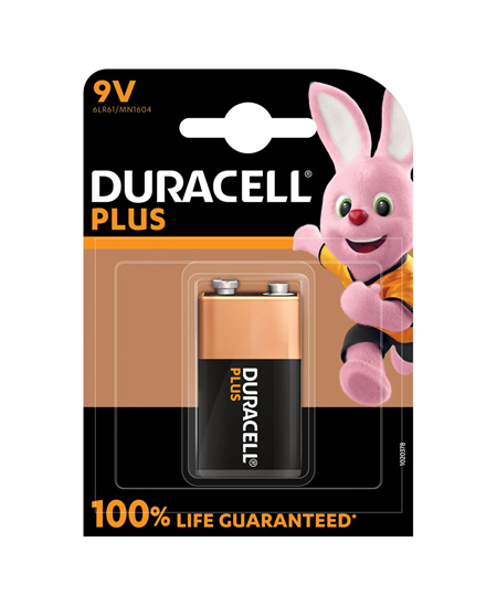 Duracell Plus MN1604 9V, Alkaline, 1 pc(s)