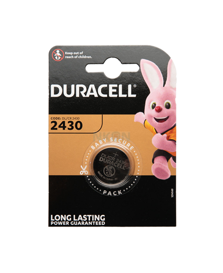 Duracell Battery DL2430 BL1 CR2430, Lithium, 1 pc(s)
