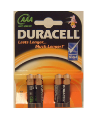Duracell | AAA/LR03 | Alkaline Basic MN2400 | 4 pc(s)