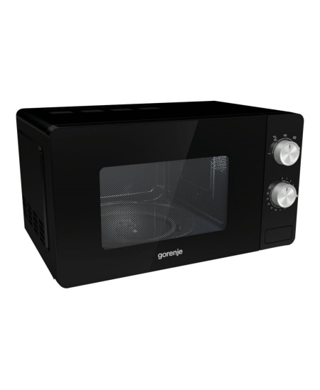 Gorenje | Microwave oven | MO20E1B | Free standing | 20 L | 800 W | Black