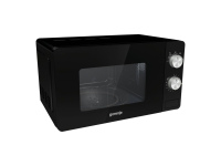 Gorenje | Microwave oven | MO20E1B | Free standing | 20 L | 800 W | Black