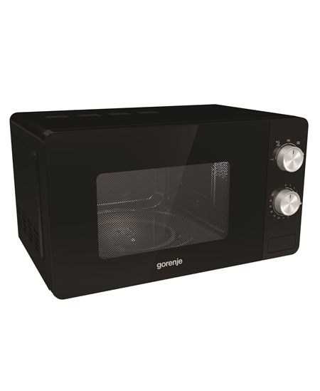 Gorenje | Microwave oven | MO20E1B | Free standing | 20 L | 800 W | Black