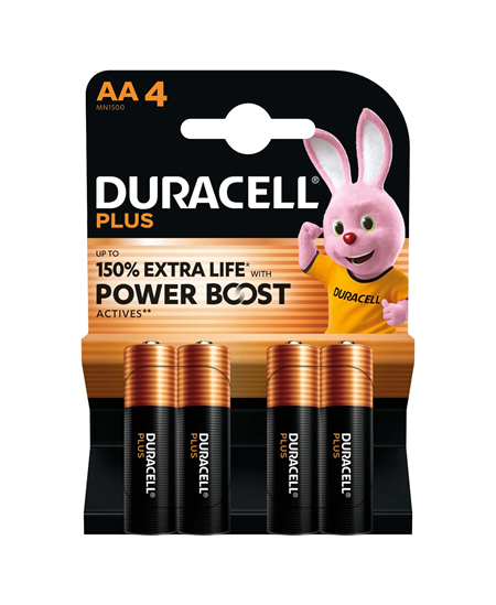 Duracell Plus Boost MN1500 BL4 | AA | 4 pc(s)