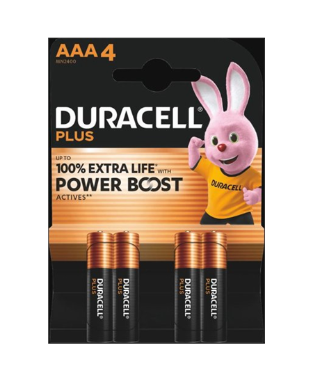 Duracell Plus Boost MN2400 BL4 | AAA