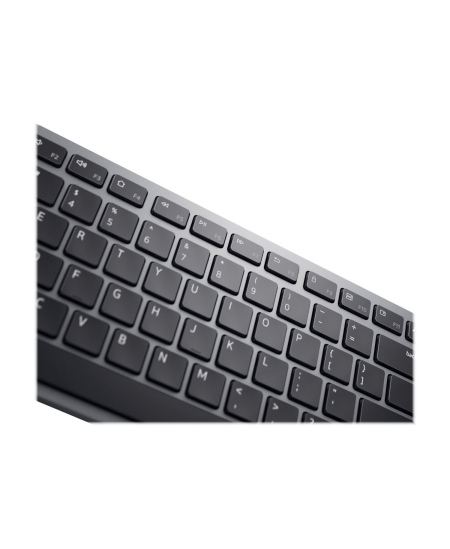 Dell Keyboard KB700 Wireless, RU, 2.4 GHz, Bluetooth 5.0, Titan Gray