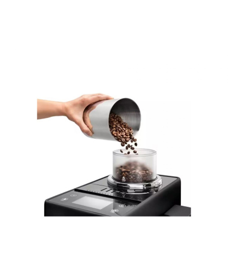 Delonghi Coffee Machine | EXAM 440.35.B RIVELIA | Pump pressure 19 bar | Built-in milk frother | Automatic | 1450 W | Onyx Black