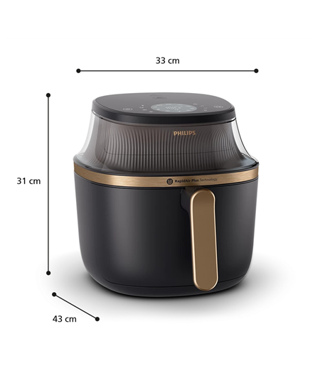 Philips Airfryer | NA332/00 3000 Series | Power 1700 W | Capacity 6.2 L