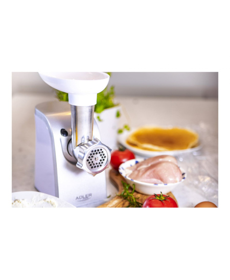Adler | Meat mincer | AD 4808 | White | 350 W