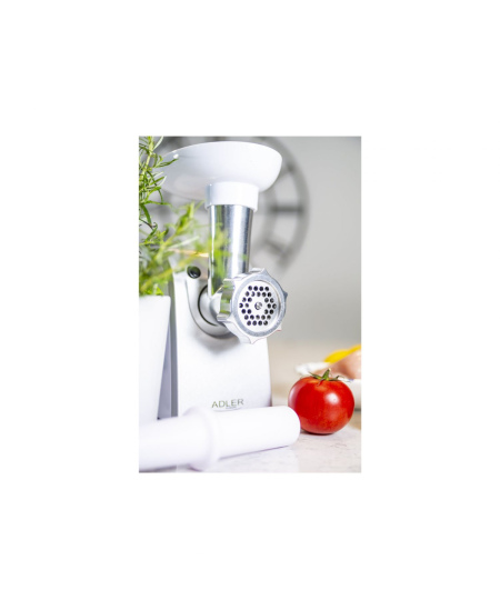 Adler | Meat mincer | AD 4808 | White | 350 W