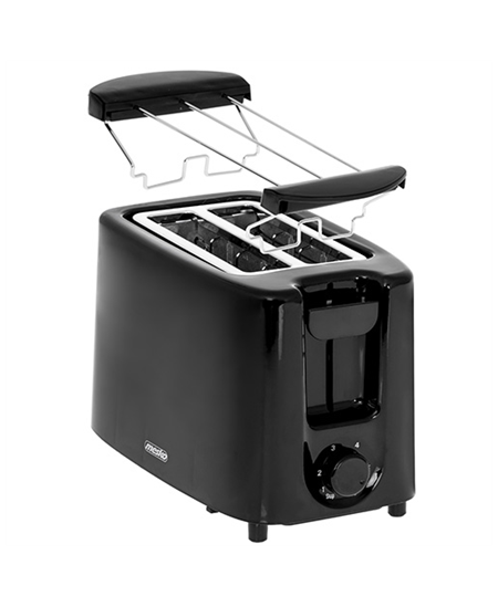 Mesko | Toaster | MS 3220 | Power 750 W | Number of slots 2 | Housing material Plastic | Black