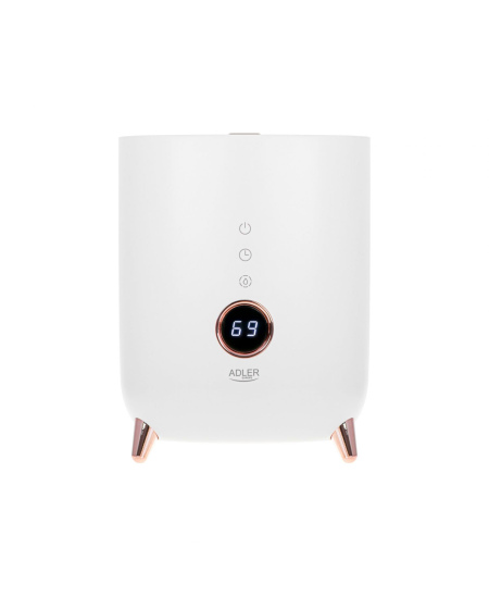 Adler | AD 7972 | Humidifier | 23 W | Water tank capacity 4 L | Suitable for rooms up to 35 m² | Ultrasonic | Humidification ca