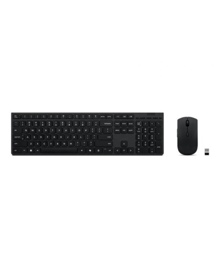 Lenovo Professional Wireless Rechargeable Combo Keyboard and Mouse | Keyboard and Mouse Set | Wireless | Mouse included | Estoni