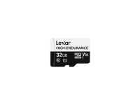 Lexar | Flash Memory Card | High-Endurance | 32 GB | microSDHC | Flash memory class UHS-I
