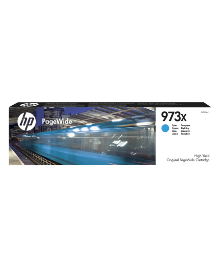 HP 973X (F6T81AE) Rašalinė kasetė, Žydra