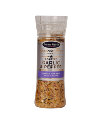 Skrudintų česnakų ir pipirų prieskonių mišinys, SANTA MARIA, malūnėlis, 265 g