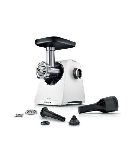 Bosch MFWS607W Meat mincer, Power 2100 W, White