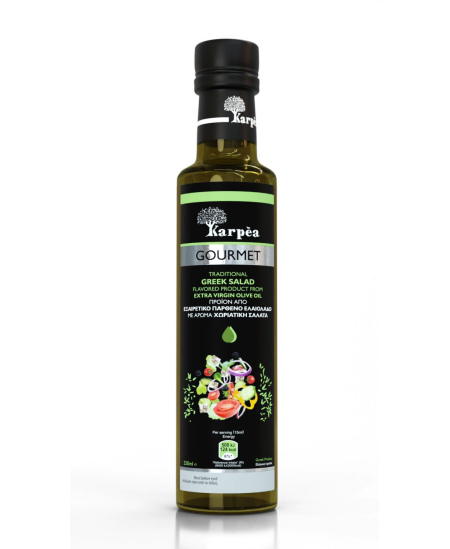 Alyvuogių aliejus KARPEA, Gourmet, extra virgin, graikiškoms salotoms, 250 ml