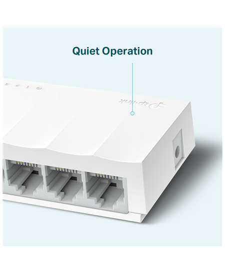 TP-LINK 5-Port 10/100Mbps Desktop Network Switch LS1005 Unmanaged, Desktop