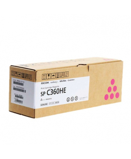 Ricoh SP C360HE (408186) Lazerinė kasetė, Purpurinė