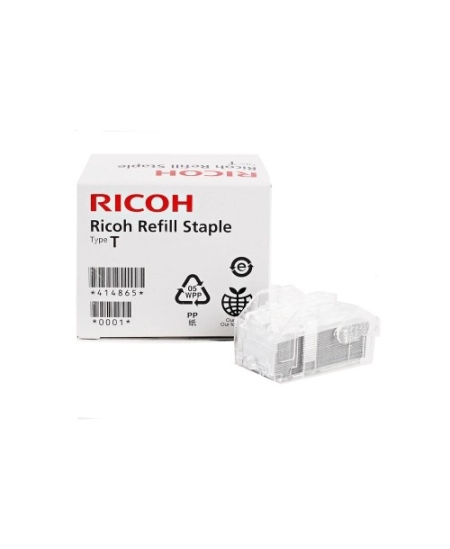 Ricoh 414865 Staple Cartridge Type T, 2x 5000 pcs