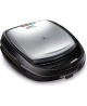 TEFAL Sandwich Maker | SW342D38 | 700 W | Number of plates 3 | Black/Stainless Steel