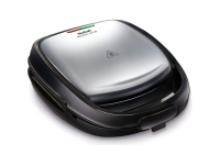 TEFAL Sandwich Maker | SW342D38 | 700 W | Number of plates 3 | Black/Stainless Steel