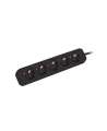 Lanberg Cable Power Strip, 5X French Outlets Quality-Grade Copper, 3 m | PS0-05E-0300-BK
