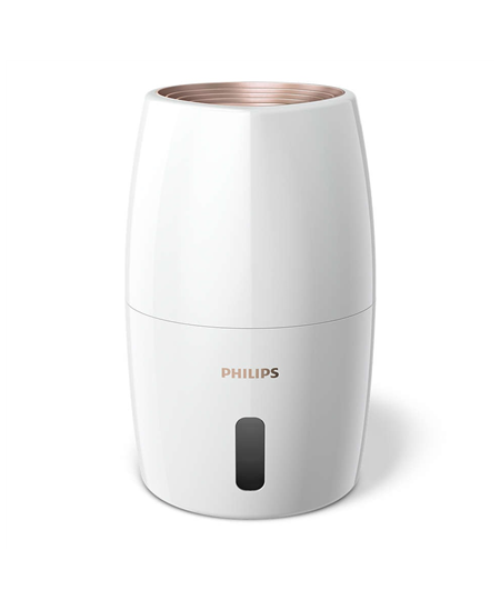 Philips HU2716/10 Humidifier, 17 W, Water tank capacity 2 L, Suitable for rooms up to 32 m², NanoCloud evaporation, Humidificat