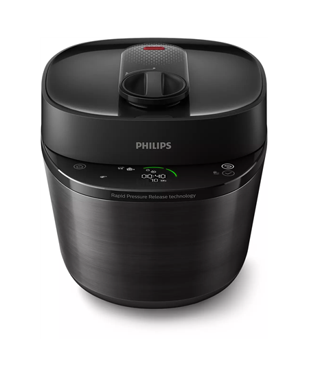 Philips All-in-one Pressure Cooker HD2151/40 1000 W, 5 L, Number of programs 12, Black