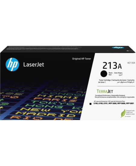 HP 213A (W2130A) Lazerinė kasetė, Juoda