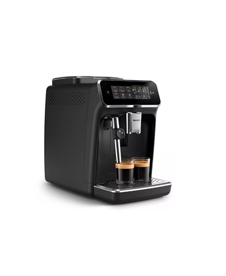 Philips | Espresso Coffee Maker | EP3321/40 | Pump pressure 15 bar | Built-in milk frother | Fully Automatic | 1500 W | Black