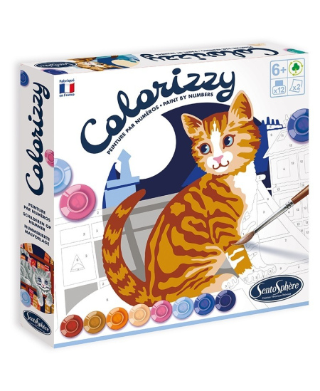 Kūrybinis spalvinimo rinkinys SentoSphere „Colorizzy Katės”