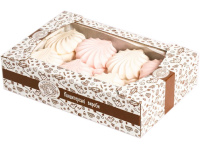 Zefyrai BOGUSLAVNA, balti/rožiniai, 350 g