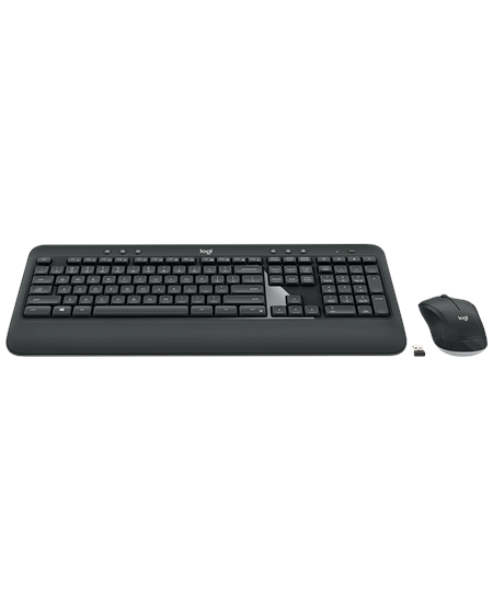 Logitech | MK540 Advanced | Keyboard and Mouse Set | Wireless | Mouse included | Batteries included | US | Black | USB | Wireles