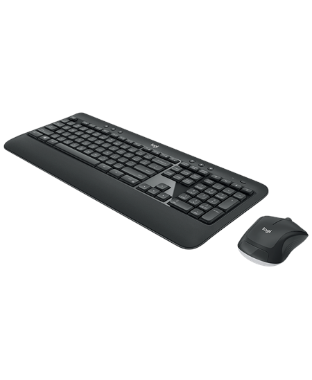 Logitech | MK540 Advanced | Keyboard and Mouse Set | Wireless | Mouse included | Batteries included | US | Black | USB | Wireles