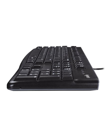 Logitech | Desktop MK120 | Wired keyboard | USB | Mouse included | US | Black