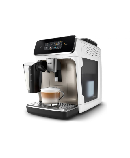 Philips Coffee maker | EP2333/40 | Pump pressure 15 bar | Built-in milk frother | Fully Automatic | 1500 W | White