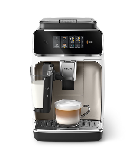 Philips Coffee maker | EP2333/40 | Pump pressure 15 bar | Built-in milk frother | Fully Automatic | 1500 W | White