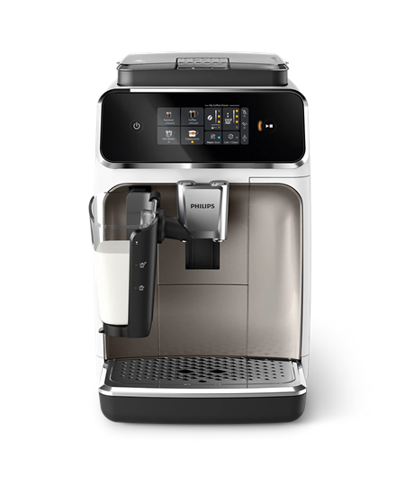 Philips Coffee maker | EP2333/40 | Pump pressure 15 bar | Built-in milk frother | Fully Automatic | 1500 W | White