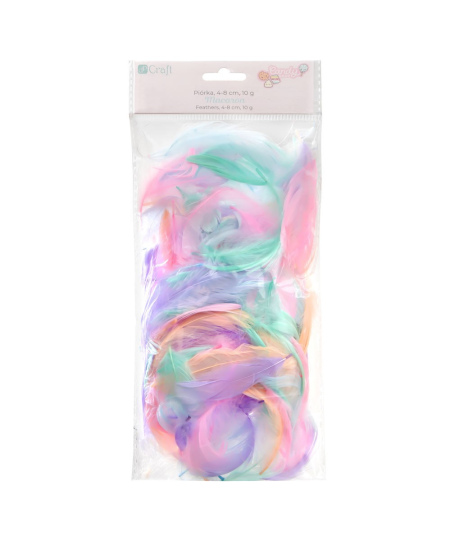 Plunksnos 4-8cm 10g, mix sp.