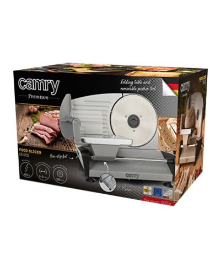 Camry | Food slicers | CR 4702 | Stainless steel | 200 W | 190 mm