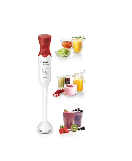 Bosch | Hand Blender | MSM64010 ErgoMixx | Hand Blender | 450 W | Number of speeds 2 | Turbo mode | White