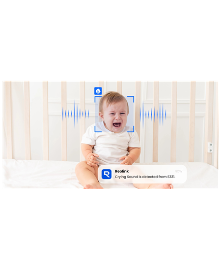 Reolink Smart Wi-Fi PT Indoor Security Camera | E331 | PTZ | 5 MP | F4mm/F1.6 | H.264 | Micro SD, Max. 512 GB