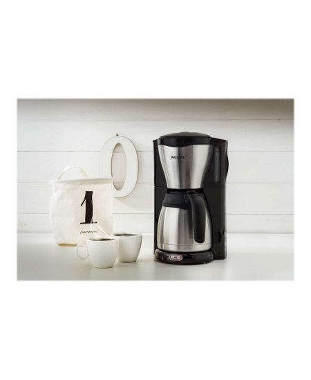 Philips | Coffee Maker | HD7546/20 | Drip | 1000 W | Black/Metal