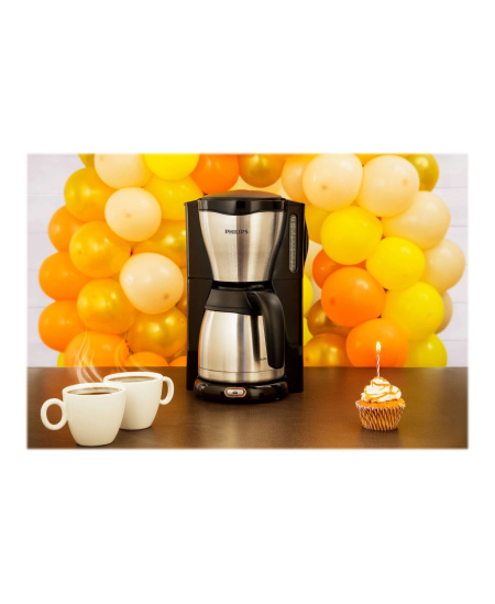 Philips | Coffee Maker | HD7546/20 | Drip | 1000 W | Black/Metal