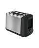 TEFAL | Toaster | TT340830 | Number of slots 2 | Housing material Stainless steel | Stainless Steel/Black