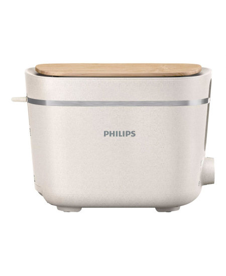 Philips | Toaster | HD2640/10 Eco Conscious Edition | Power 830 W | Number of slots 2 | Housing material 100% Bio-based plastic 