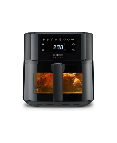 Caso Designer Air Fryer | AirFry 6.0 | Power 1700 W | Capacity 6 L | Black