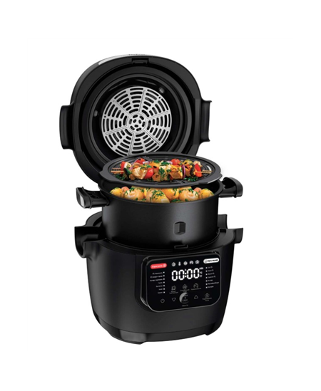 TEFAL Air Fryer and Multicooker | MY741CF0 Actifry | Power 1334 W | Capacity 6 L | Black/Silver